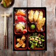 thumbnail image 5 of Vett Sushi Bento Box with Lid, Japanese Sushi Tray Lunch Box for Home Restaurant School, 5 of 5