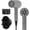 Ash Grey, variant on Hair Dryer with Diffuser, Blow Dryer for Women | Ionic Technology, Ceramic Coating | Cold Shot Features Turbo Heat for Drying and Shine 110V/ALCI (Neon )