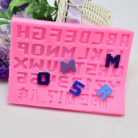 

Leylayray Letter ABC Silicone Fondant Chocolate Baking Mould Tool For Kitchen(Buy 2 Get 1 Free)