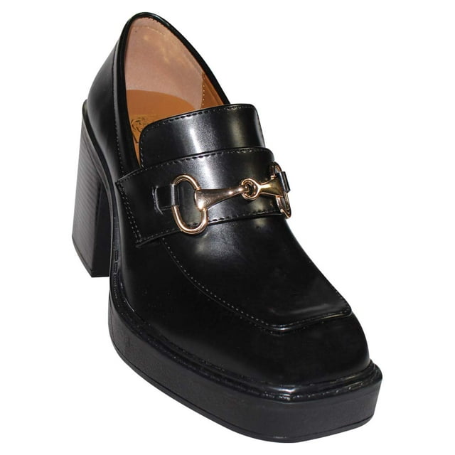 ZAPATILLA DE VESTIR LEON MUJER NEGRO SINTETICO 9000 LEON 9000p