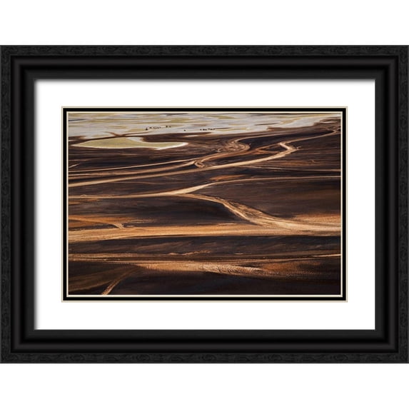 Chang, Phillip 24x17 Black Ornate Wood Framed with Double Matting Museum Art Print Titled - The wild