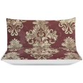 thumbnail image 3 of HAHDAXIA Baroque Court Bedding Solid Comforter Set for All Seasons,3 Pieces(1 Comforter+2 Pillowcases),Soft Microfiber Bedding Set Queen(90"x90"), 3 of 7