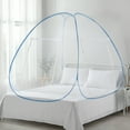 thumbnail image 2 of Sleep Time Cold Air Blocking Privacy Cozy Comfortable Pop Up Bed Tent - Protects From Flies, Mosquitos, and Other Insects 80" x 88", 2 of 4