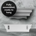 thumbnail image 2 of HealthyShelf ABS Plastic 15.00" x 6.00" x 4.00" Paper Towel Holder, 2 of 6