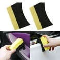 thumbnail image 6 of 12/6pcs Car Care Applicator Pad, Car Tire Wheel Dressing Curved Foam Sponge Pad,  Gloss Shine Color Polishing Sponge Wax, Mess Free Application Tire Dressings, Reusable and Washable, 6 of 9