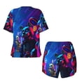 thumbnail image 5 of Lsque Five Nights At Freddy'S Women's Short-Sleeved Pajama Set - 2 Piece Soft and Lightweight Sleepwear Set-Medium, 5 of 9