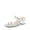 SILVER, variant on Sandal Heels for Women Low Square Open Toe Block Chunky Heels Slip On Slides Mules for Party Homecoming Daily