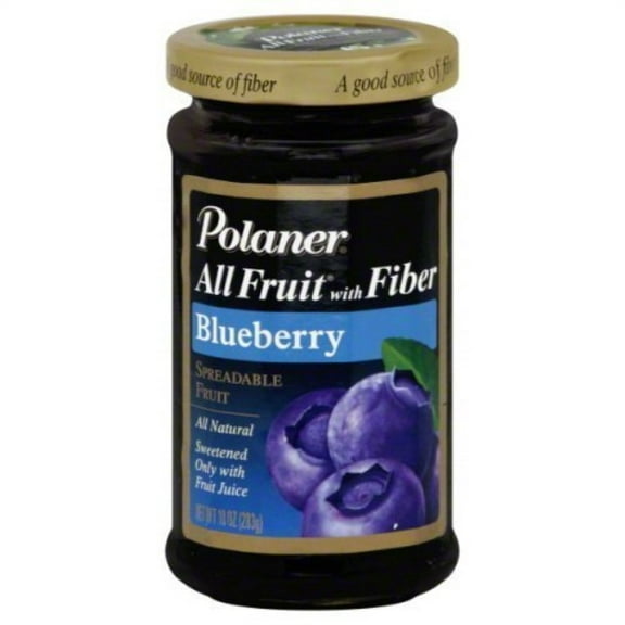 polaner all fruit, blueberry spreadable fruit 10 oz (pack of 12)