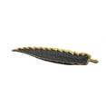 thumbnail image 1 of Classic Touch BPL531 Plat en Porcelaine Noire avec Bord Doré, 1 of 1