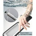 thumbnail image 6 of Keyohome Foot File Callus Remover - Stainless Steel Foot Rasp to Remove Hard Skin - Black, 6 of 6
