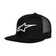 thumbnail image 1 of Gorra Alpinestars Corp Trucker Snapback para hombre, color negro, 1 of 4