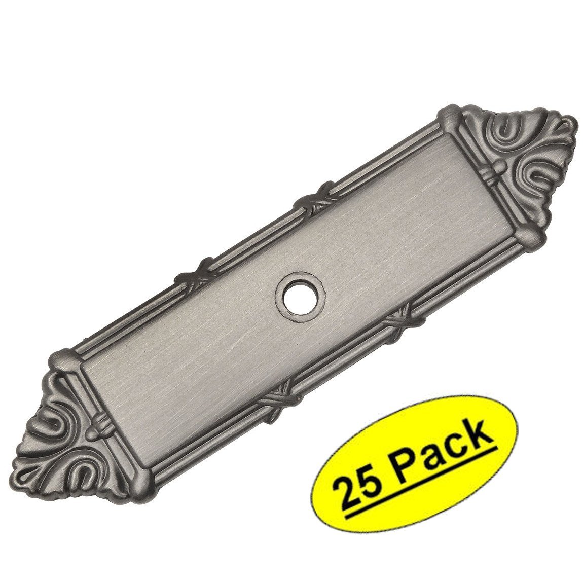 Cosmas 9467AS Antique Silver Hardware Knob Backplate / Back