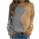thumbnail image 2 of TaTaai Long Sleeve Printed Sweatshirt Women, Oversized Loose Fit Pullover, Round Neck Casual Top, Lightweight Soft Hoodless Fashion Wear Gift, 2 of 5