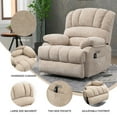 thumbnail image 6 of Power Lift Recliner Chair for Elderly,Massage Recliner Chair with 8-Point Vibration Massage and Lumbar Heating,Beige, 6 of 10