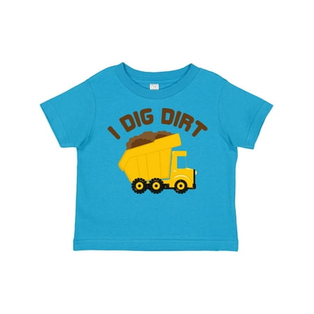 

Inktastic I Dig Dirt Gift Toddler Boy or Toddler Girl T-Shirt