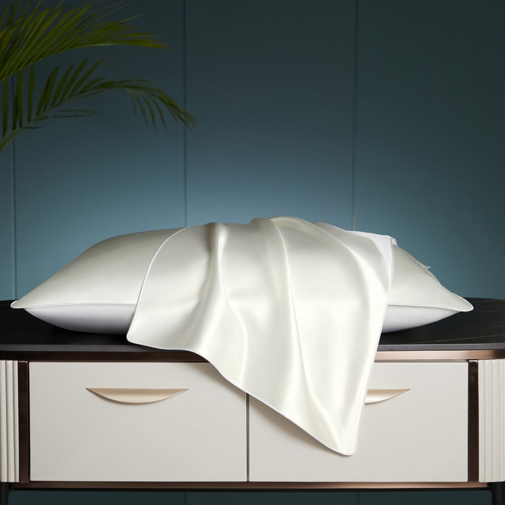 Silk Pillowcase, 100 Pure Mulberry Silk 19 Momme Pillow Cases Cover