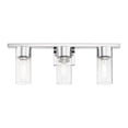 thumbnail image 3 of 17313-05 Livex Lighting Carson - 3 Light Bath Vanity In Contemporary Style-8.75 Inches Tall and 23 Inches Wide-Polished Chrome Finish, 3 of 12