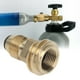 thumbnail image 1 of Conector de conversión del Tanque de ProPano, Adaptador de Gases de Gas, Instalacia simple de Rosca G1/2 Portátil para Barbacoa, 1 of 7