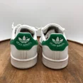 thumbnail image 4 of Ad-id-as Originals Stan Smith White Green Leather Athletic Shoes Size 4 M20605, 4 of 6