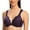 Purple, variant on MELENECA Underwire Front Closure Bras for Women Black 34B
