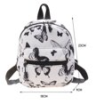 thumbnail image 1 of Mini mochila de nailon para mujer, bolso pequeño con estampado de animales, mochilas escolares para niñas adolescentes, tendencia 2022 Fivean unisex, 1 of 2