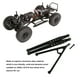 thumbnail image 3 of Barra de soporte frontal Trigon Ounissouiy de aleación de aluminio para AXIAL SCX10 negro, 3 of 6