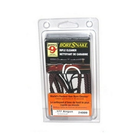 BoreSnake BoreSnake Bore Cleaner, For .177 Air Rifle (Best Rifle Bore Cleaning Solvent)