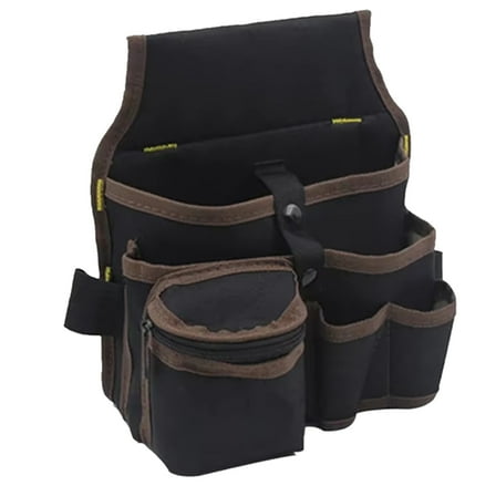 Multifunctional Tool Storage Bag Pouch Belt Electrician Toolkit Drill Wrench Screwdriver Hardware Tool Bags Organizer,A
