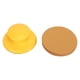 thumbnail image 3 of Bloque De Lijado Manual Redondo, Fácil De Agarrar, 16 Piezas, Disco De Lijado Con Mango De Goma Amarillo, Gancho Y Bucle Para Piedra Para Madera ANGGREK Hand Tool, 3 of 8