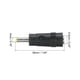 thumbnail image 2 of Adaptador de conector de alimentación DC de hembra a macho de Uxcell 12, 2 of 6