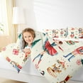 thumbnail image 4 of Feelyou Cartoon Cute Princess Full Size Comforter Sets for Kid, Nutcracker Royal Guarder Bedding Comforter Set, Merry Christmas Theme Reversible Bedding Sets, Super Cozy Room Decor, 3pcs, 4 of 8