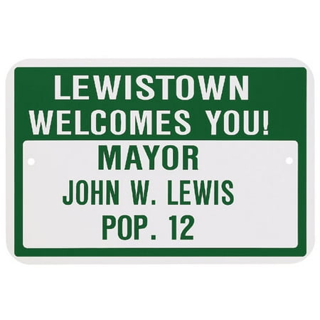 Personalized Hometown Sign