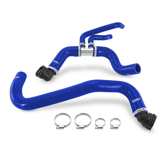 Mishimoto MMHOSE-F50-11BL Silicone Radiator Hose Kit, Compatible With 2011-2014 Ford F-150 5.0L V8, Blue
