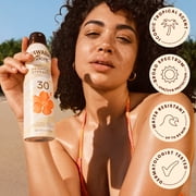 (3 pack) Hawaiian Tropic Weightless Hydration Clear Sunscreen Spray, SPF 30, 6 oz