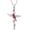 Cross Cardinal, variant on Panda Necklace for Women 925 Sterling Silver Heart Panda Gifts Animal Jewelry for Women