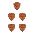 thumbnail image 2 of Toystoory Púas de guitarra Exquisito accesorio de instrumento de música Accesorio de bajo Accesorios de juego Púa de madera de aprendizaje Type5 NO5, 2 of 5
