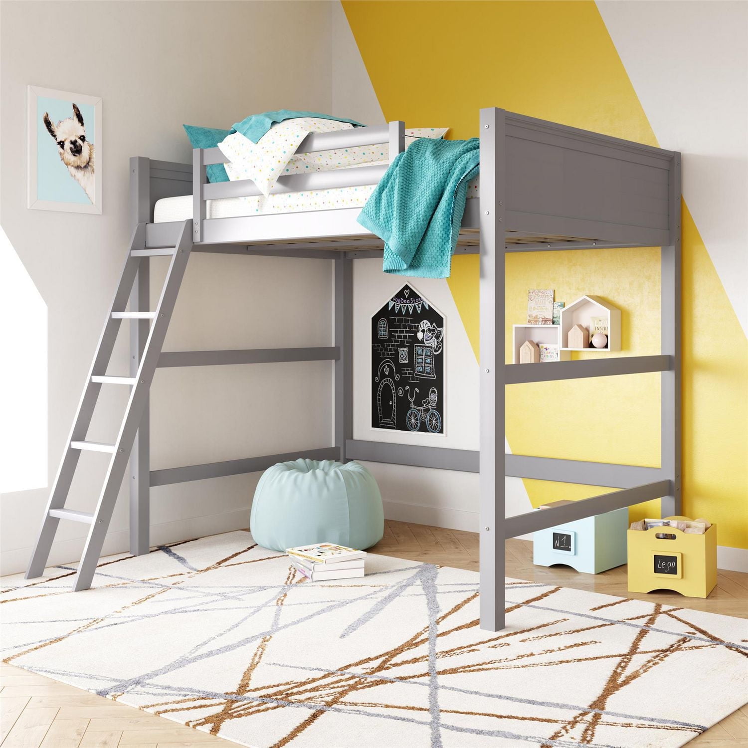 Dorel Living Denver Loft Bed for Kids