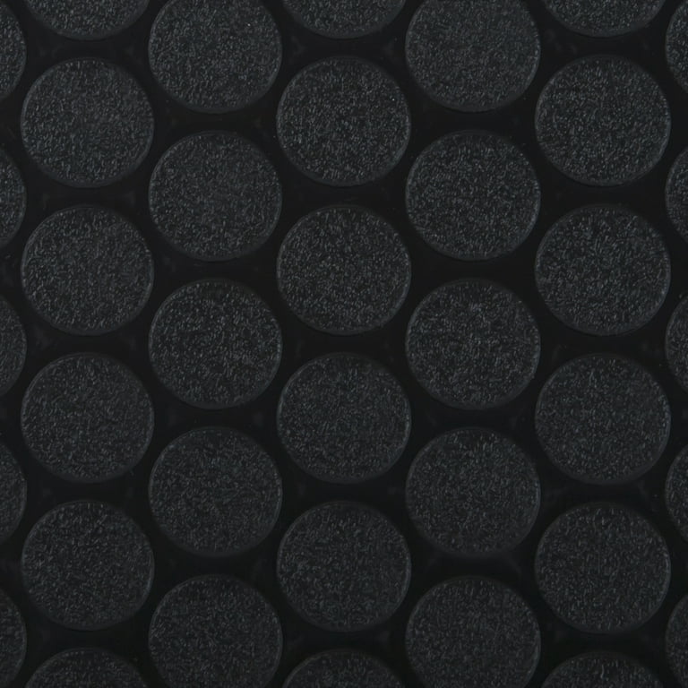 G-Floor 5' x 10' Coin Garage Flooring Cover - Midnight Black
