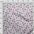 thumbnail image 3 of oneOone Cotton Cambric Purple Fabric Florals Dress Material Fabric Print Fabric By The Yard 42 Inch Wide, 3 of 6