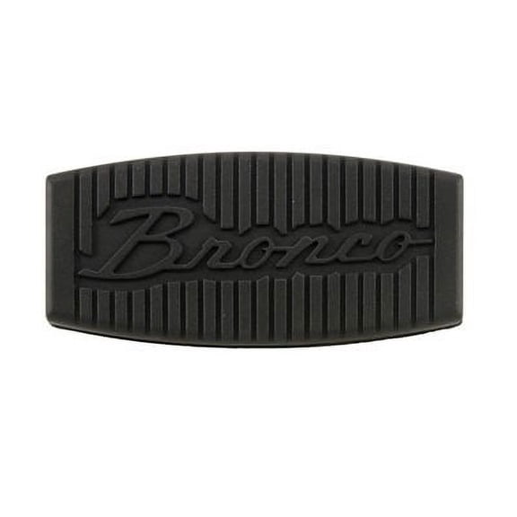 Scott Drake C6TZ-2457-B 66-89 Bronco Script Brake Pedal Pad For Automatic Transmission