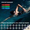 thumbnail image 4 of Reloj inteligente KEEPONFIT para responder/realizar llamadas Alexa IP68 azul, 4 of 7