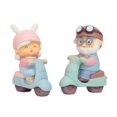 thumbnail image 1 of de pareja de ancianos, San Valentín para él / ella, Valentín, micropaisaje, decoración del jardín del hogar, para Motocicleta Baoblaze Figura pareja en miniatura, 1 of 8