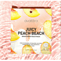 Avatara Juicy Peach Beach Face Mask, 5 Pack
