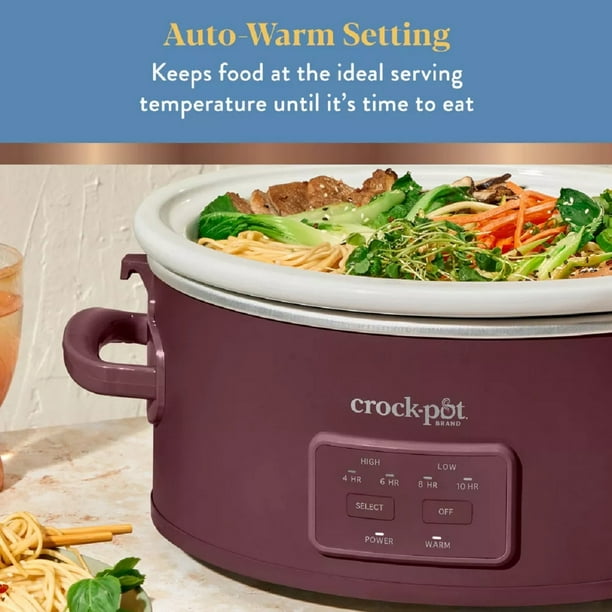 Crock-Pot 6qt Slow Cooker - Walmart Business Supplies