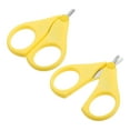 thumbnail image 5 of Unique Bargains 1 Pc Portable Short Handle Nail Scissors Toenail Clippers for Child 3.15"x2.24"x0.39" Yellow, 5 of 6