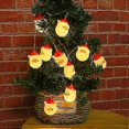 thumbnail image 4 of Santa Claus Light Strings 1.5m 10LED Battery Fairy Lights Christmas Decorations, 4 of 4