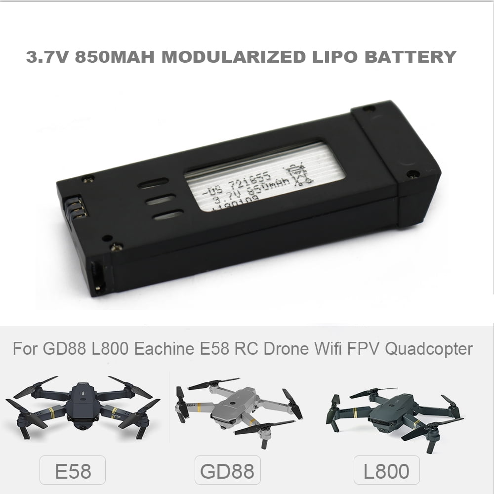 Für Eachine E58 Quadcopter Drohne Akku Batterie 3,7 V 850 MAH-Battery Quadcopter