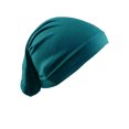 thumbnail image 1 of Gorra de mujer de algodón de seda de alta elasticidad con fondo cilíndrico monocromático, 1 of 5