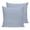 Sky Blue, Baby Blue, White, Cloud, variant on Pillow Covers 18x18 Set of 2, Blush Pink Line Striped Throw Pillow Covers Decorative Couch Cushion Cover, Farmhouse Pink Stripes Microfiber Soft Square Pillowcases for Bedroom Living Room Sofa