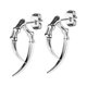 thumbnail image 1 of Pendientes Pendientes de acero inoxidable para hombre Pendientes de cadena para hombre Pendientes colgantes góticos, 1 of 5